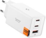 Spigen încărcător De Priză Spigen Essential Ee673eu 3-port Network Charger 67w White