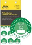 Avery-Zweckform Avery időjárásálló öntapadó plakett Vinyl "Geprüft gem. VDE" 2026-2031 év Ø 20 mm - zöld (6983-2026)
