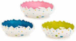 Decorer Set 3 Oua Paste ceramica multicolora cm 18 x 11 x 7 H (A71.39.64)