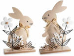 Decorer Set 2 figurine Iepurasi Paste cm 17 x 5 x 25 H (A56.48.18)
