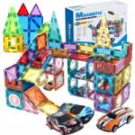 XPart Mágneses Építőkockák Gyerekeknek Autós Pálya 82E (5906843881620)