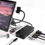 Cateck 12in1 dokkolóállomás Surface Pro Usb Hub-hoz
