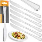 Karl Hausmann Konyhai Kés Asztali 6DB-OS Rozsdamentes Acél Kés Szett (noże obiadowe stołowe na obiad zestaw 6szt)