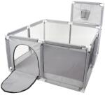 NiceKids Gyerek Járóka Játszótér Száraz Medence Kosárral 126 x 126 cm (KOJEC Z KOSZEM SUCHY BASEN DLA DZIECI)