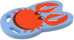 LEAN TOYS Úszótanuló deszka, LEAN TOYS, rák, 41x24, 5x2, 5cm, kék