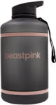 GymBeam BeastPink Hyper Hydrator Sports Bottle 2, 2 l Grey Hordó