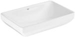 GROHE Asztali mosogató Grohe Euro Ceramic 60x40 cm alpesi fehér fényes felülettel akkumulátornyílás nélkül, túlfolyóval 102434SH00 (102434SH00)
