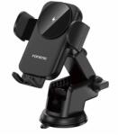FONENG autós telefontartó vezeték nélküli töltéssel CP118 15W Fekete