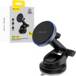Blavec autós telefontartó BHC-01A mágneses vezeték nélküli töltéssel szélvédőre és műszerfalra (BHC01A-MWIB) fekete
