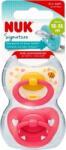 Nuk Signature szilikon cumi 18-36hó 2 db (lány) (10177207) (10177207)