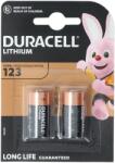 Duracell CR123A 3V 1400mAh fényképezőgép elem 2db/csomag Lithium