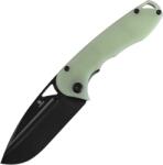 Tenable Knives Tenable Bömbur Blackwash D2 Jade G10 T1054A8