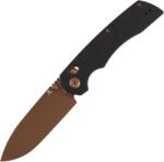 Tenable Knives Tenable Kryo Rose Gold Coated 14C28N Black G10 T1001V8