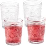 Relaxdays Pahare de băut vintage Relaxdays, set de 4, 300 ml (10074770) Pahar