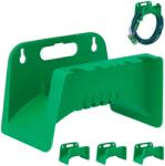 Relaxdays Suport furtun verde Relaxdays, set de 4 (10075873)