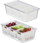 Relaxdays Set de 2 organizatoare pentru frigider Relaxdays (10098599)