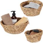 Relaxdays 3x Coșuri de depozitare Zambilă de apă (10102468)