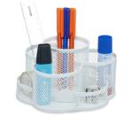 Relaxdays Suport rotativ pentru pixuri Relaxdays cu 7 compartimente (10084117)