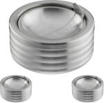 Relaxdays Scrumiere Relaxdays cu acționare prin vânt, set de 3 (10102764) Scrumiera