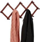 Relaxdays Cuier extensibil de perete din lemn Relaxdays (10095715)