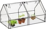 Relaxdays Cadru rece din folie PVC Relaxdays cu 2 uși (10077435)