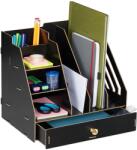 Relaxdays Organizator de birou Relaxdays cu dosar vertical (10079217)