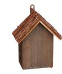 Relaxdays Căsuță din lemn pentru buburuze Relaxdays, maro (10104657)