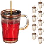 Relaxdays Pahare Relaxdays, set de 10, cu mânere (10095984) Pahar