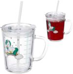 Relaxdays Set de 2 ochelari pentru copii Relaxdays cu motiv de cai (10083486) Pahar