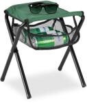 Relaxdays Scaun pliabil verde Relaxdays până la 120 kg (10066045)