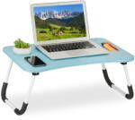 Relaxdays Masă pentru laptop Relaxdays albastru deschis (10090001) Suport laptop