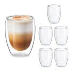 Relaxdays Pahare Relaxdays Latte Macchiato 350 ml (10111633) Pahar