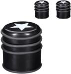 Relaxdays Set de 3 dopuri de ușă Relaxdays cu motiv stea (10093924)