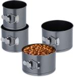 Relaxdays Set de forme de copt Relaxdays cu 4 dimensiuni (10089943)