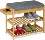 Relaxdays Banchetă pentru pantofi Relaxdays cu pernă și sertar (10114204) Pantofar