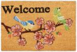 Relaxdays Covoraș de intrare Relaxdays cu nucă de cocos, Welcome Bird (10062042) Covor