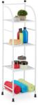 Relaxdays Raft vertical îngust Relaxdays cu 4 rafturi (10073486) Raft