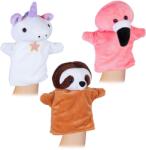 Relaxdays Păpuși de mână Relaxdays pentru copii, set de 3 (10102306)