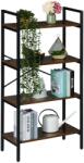 Relaxdays Bibliotecă Relaxdays, stil industrial (10124661) Raft