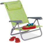 Relaxdays Șezlong pliabil Relaxdays cu pernă de gât (10064543)