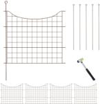 Relaxdays Gard de iaz Relaxdays cu arc inferior, cu 5 elemente (10116418)