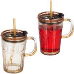 Relaxdays Pahare Relaxdays, set de 2, cu mânere (10095944) Pahar