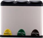 Relaxdays Coș de gunoi de bucătărie Relaxdays 3 x 8 l (10129536) Cos de gunoi