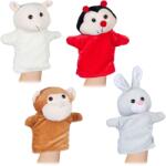 Relaxdays Păpuși de mână Relaxdays pentru copii, set de 4 (10102313)