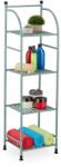Relaxdays Raft vertical îngust Relaxdays cu 4 rafturi (10073496) Raft