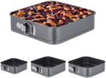 Relaxdays Set de 4 forme de copt cu arc Relaxdays (pătrate) (10086072)