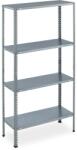 Relaxdays Raft metalic galvanizat Relaxdays cu 4 rafturi (10061686) Raft