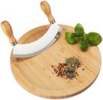 Relaxdays Cuțit balansoar Relaxdays cu o singură muchie și lamă XL (10092333)