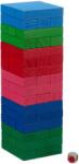 Relaxdays Turnul de lemn colorat și instabil Relaxdays (10096776)