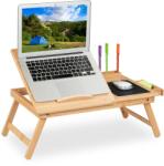 Relaxdays Masă pentru laptop Relaxdays din bambus (10097164) Suport laptop